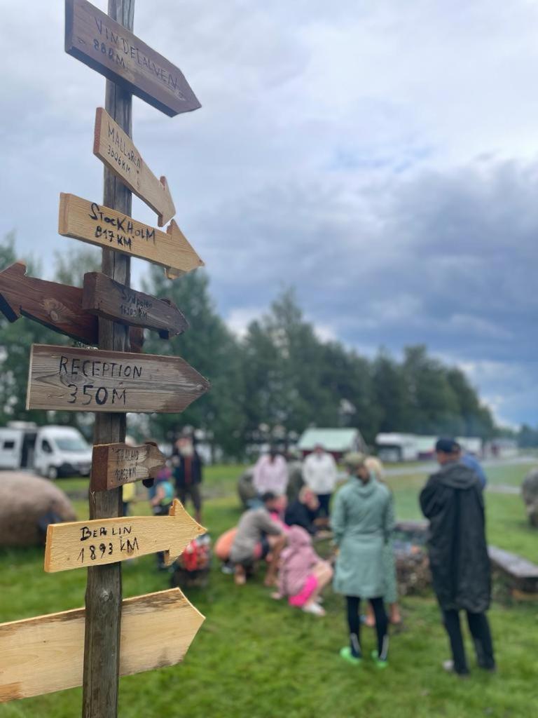 Trollforsen Camping & Cottages Gargnäs 외부 사진